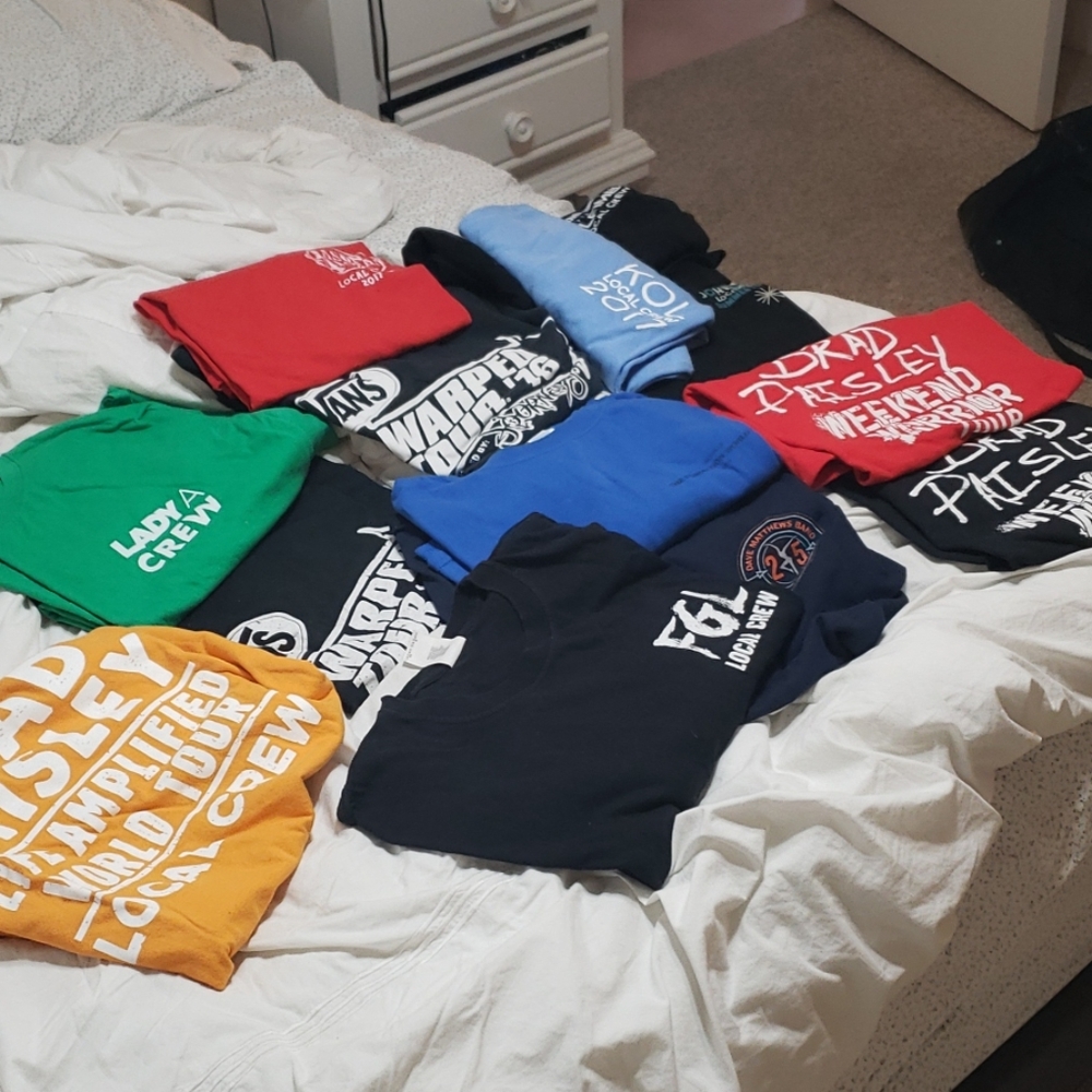 COPY - Lot of 13 Local Crew T Shirts from Various…